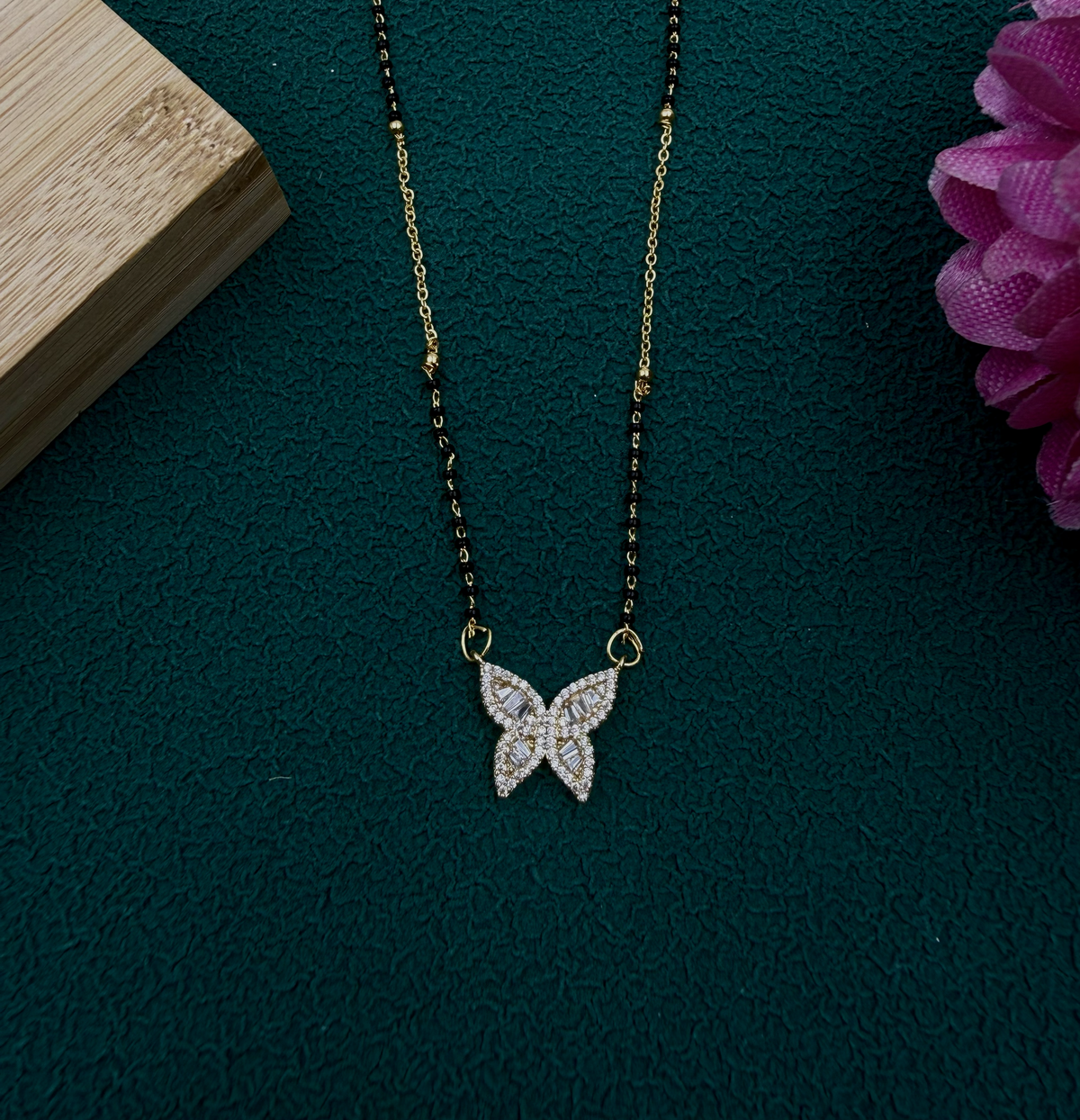 Flutter Grace Butterfly Mangalsutra