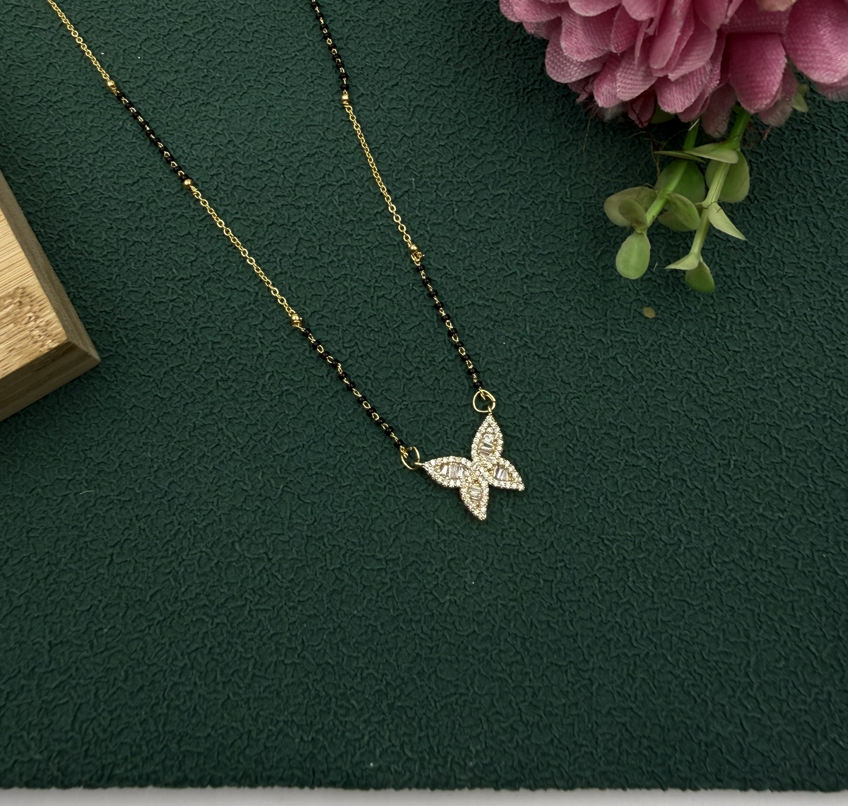 Flutter Grace Butterfly Mangalsutra